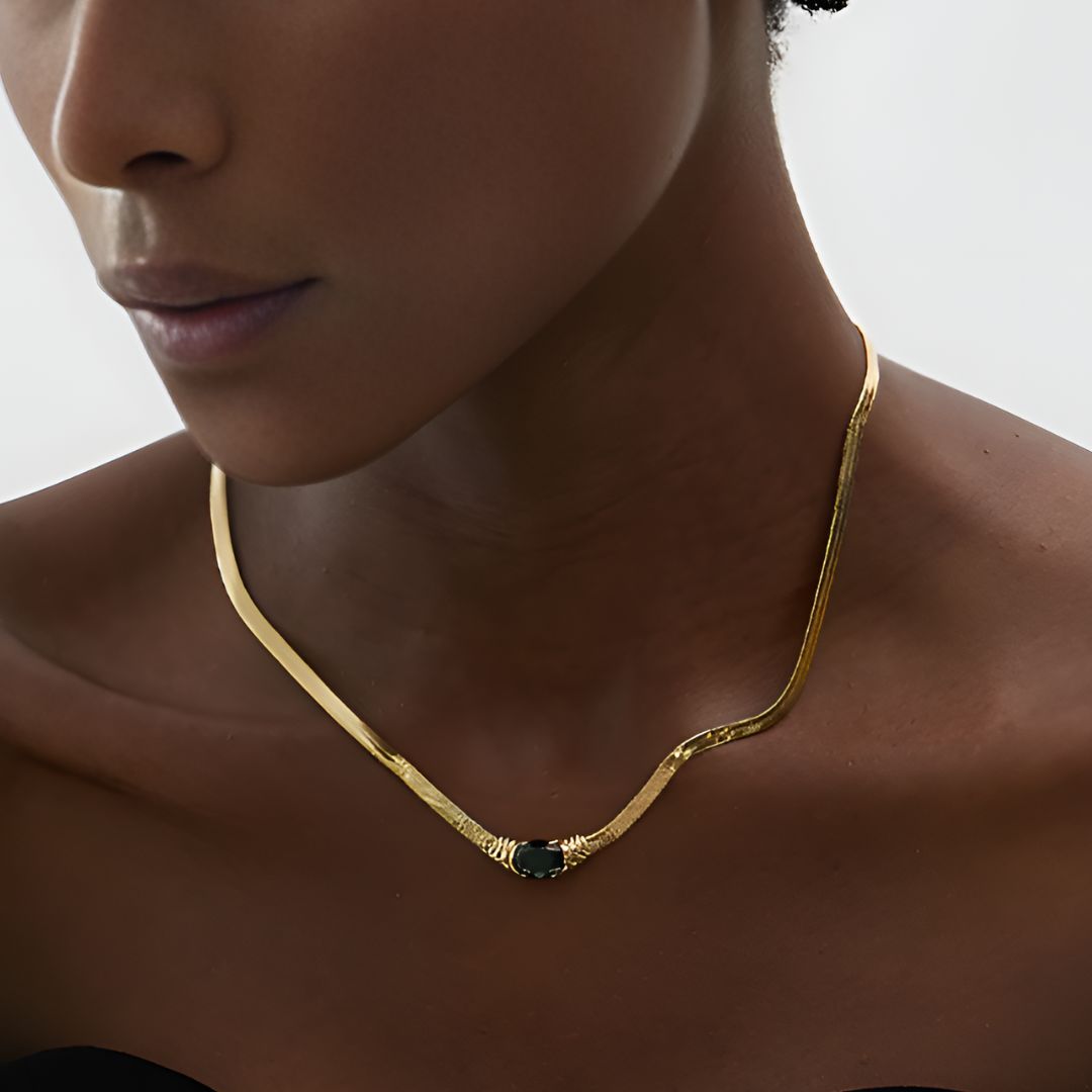 Lauren necklace in gold