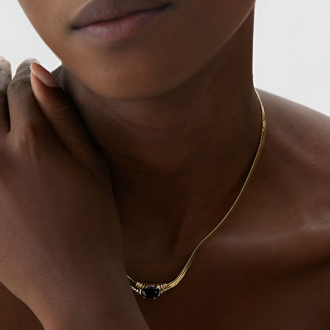 Lauren necklace in gold