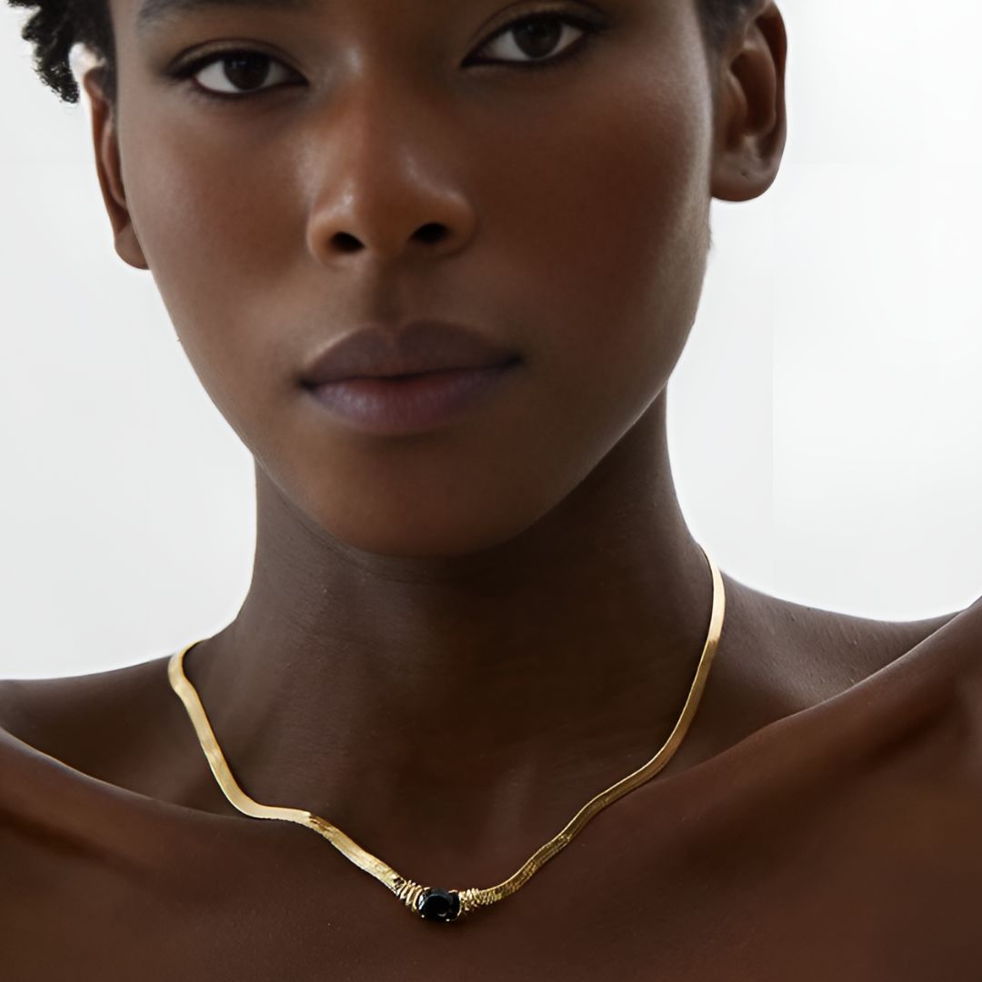 Lauren necklace in gold