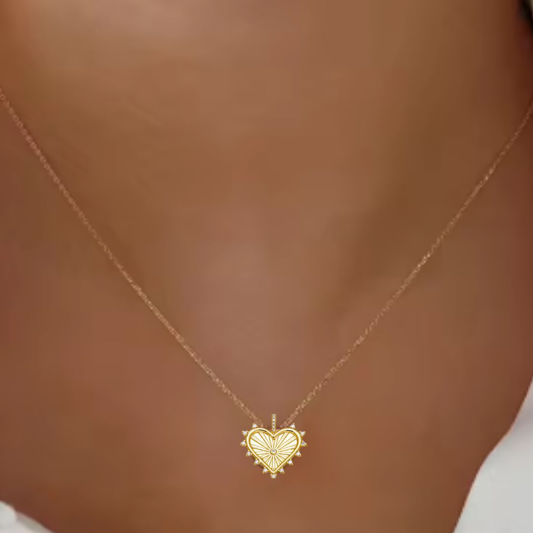 Sabrina Necklace in Gold