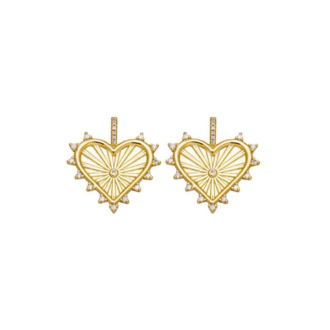 Sabrina Earrings in Gold
