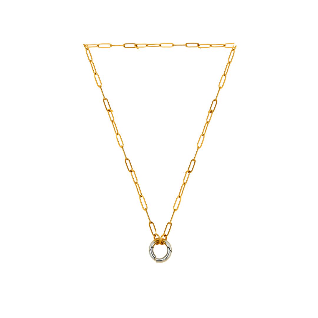 Izzy Mixed Metal Necklace