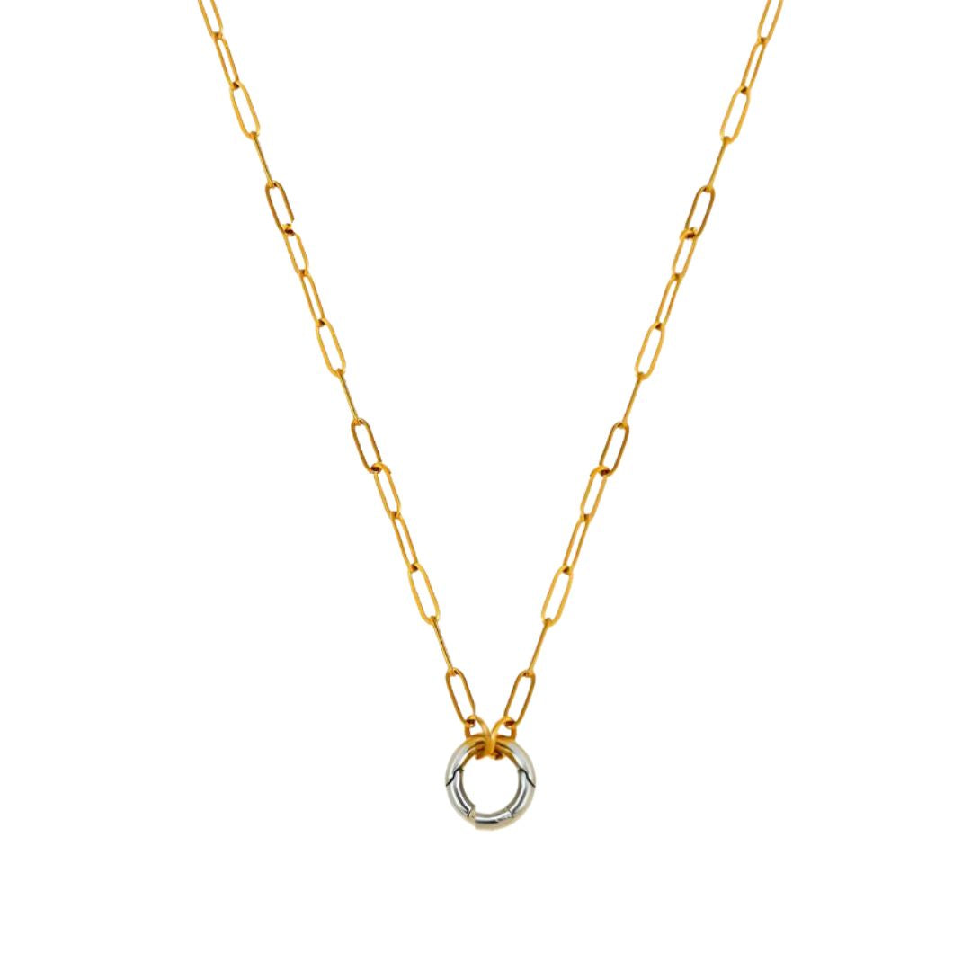 Izzy Mixed Metal Necklace