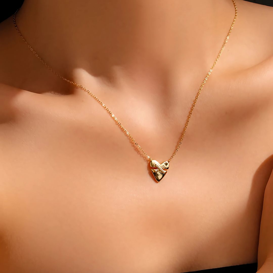 Tallulah Neckace in Sterling Silver and Gold