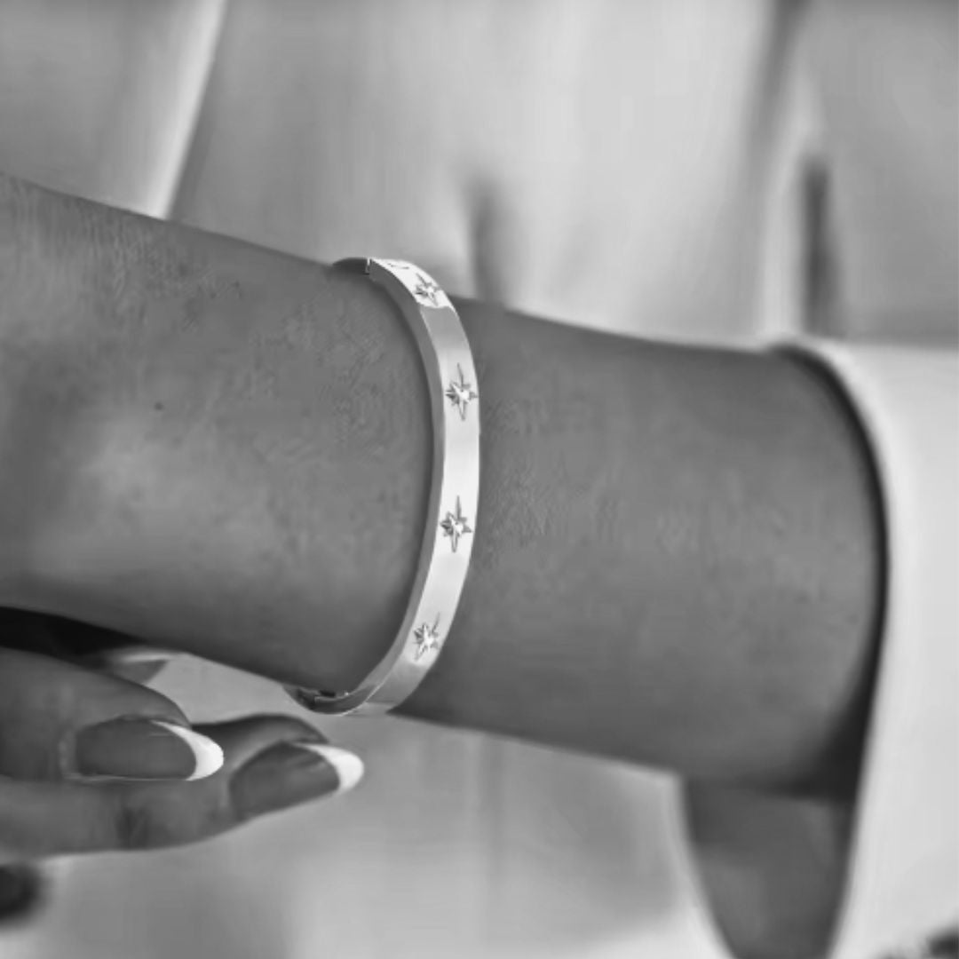 The Supernova Bracelet in Silver