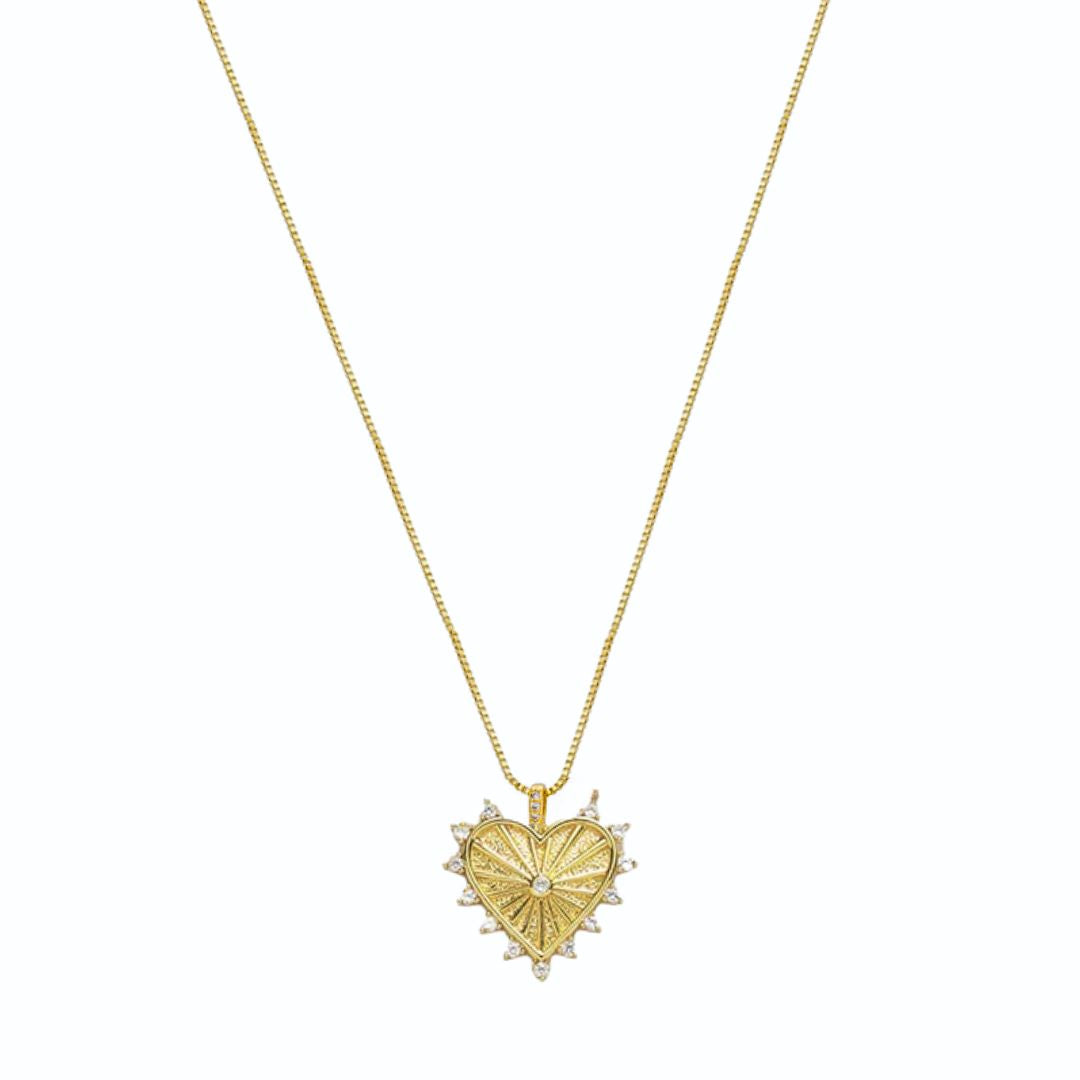 Sabrina Necklace in Gold