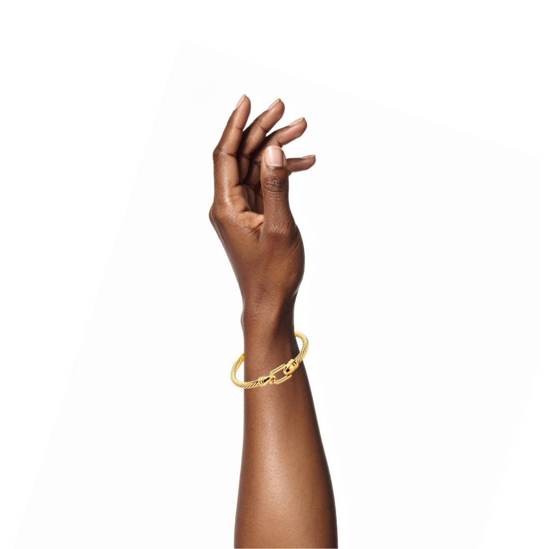 Bryony Buckle Bracelet in Gold