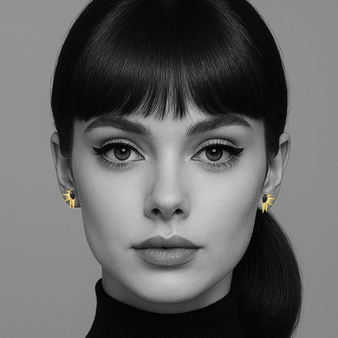 The Clemence Earrings in Sterling Silver