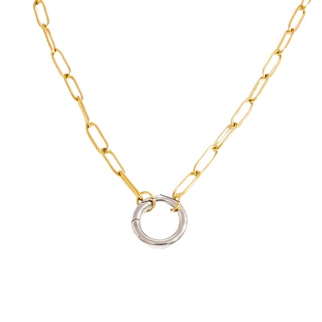 Izzy Mixed Metal Necklace