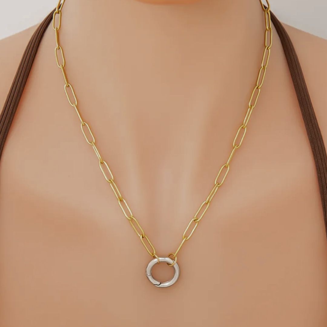Izzy Mixed Metal Necklace