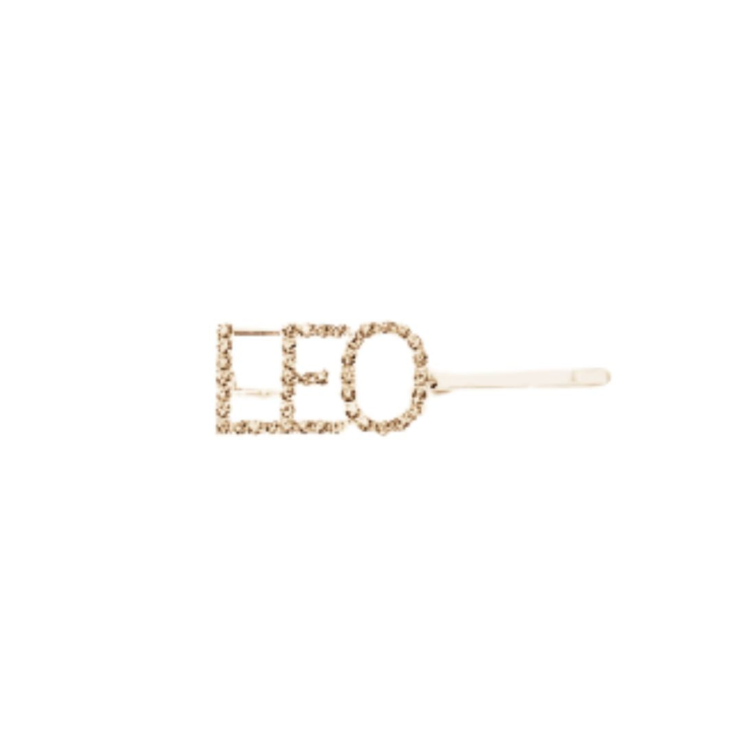 Zodiac Hair Clips in Gold
