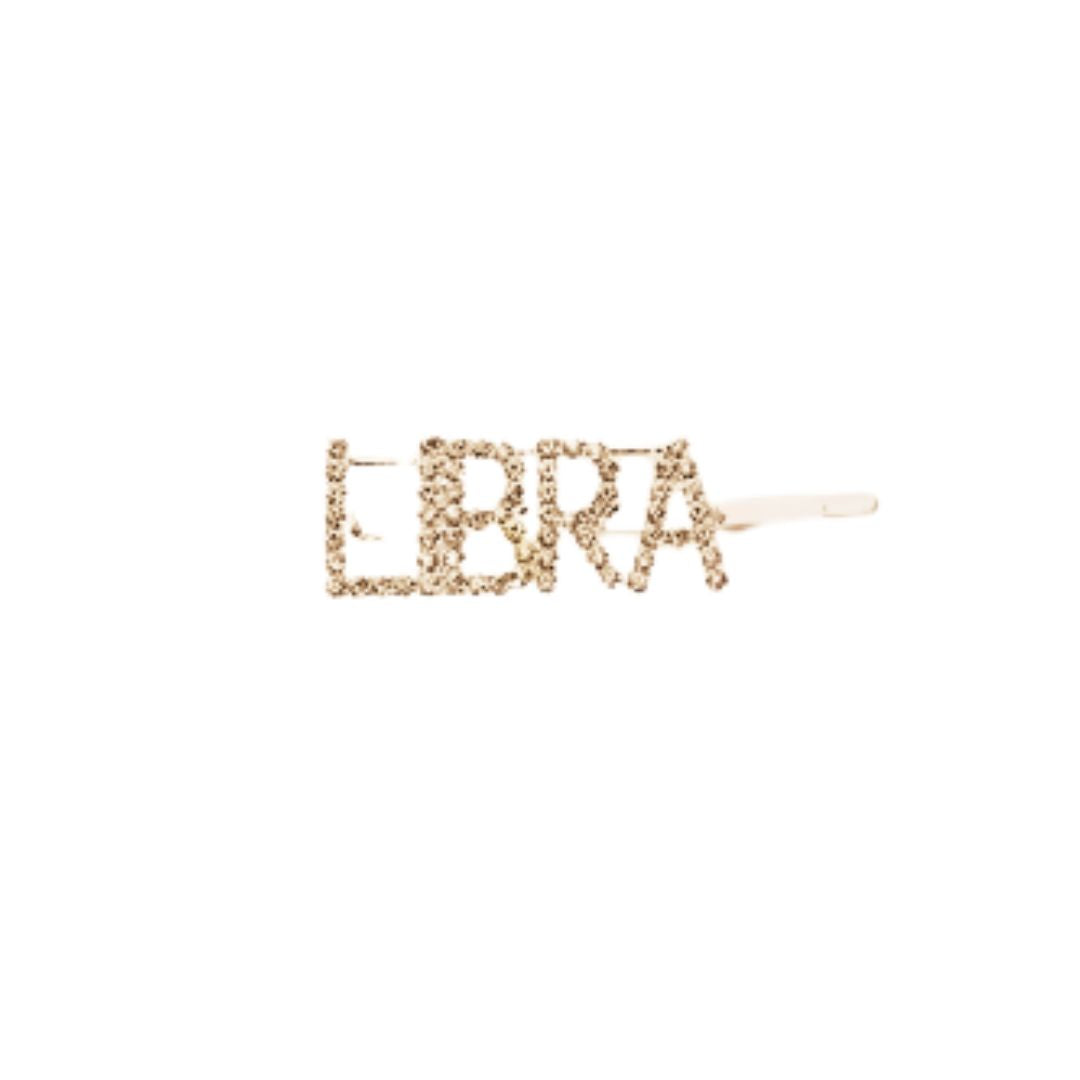 Zodiac Hair Clips in Gold