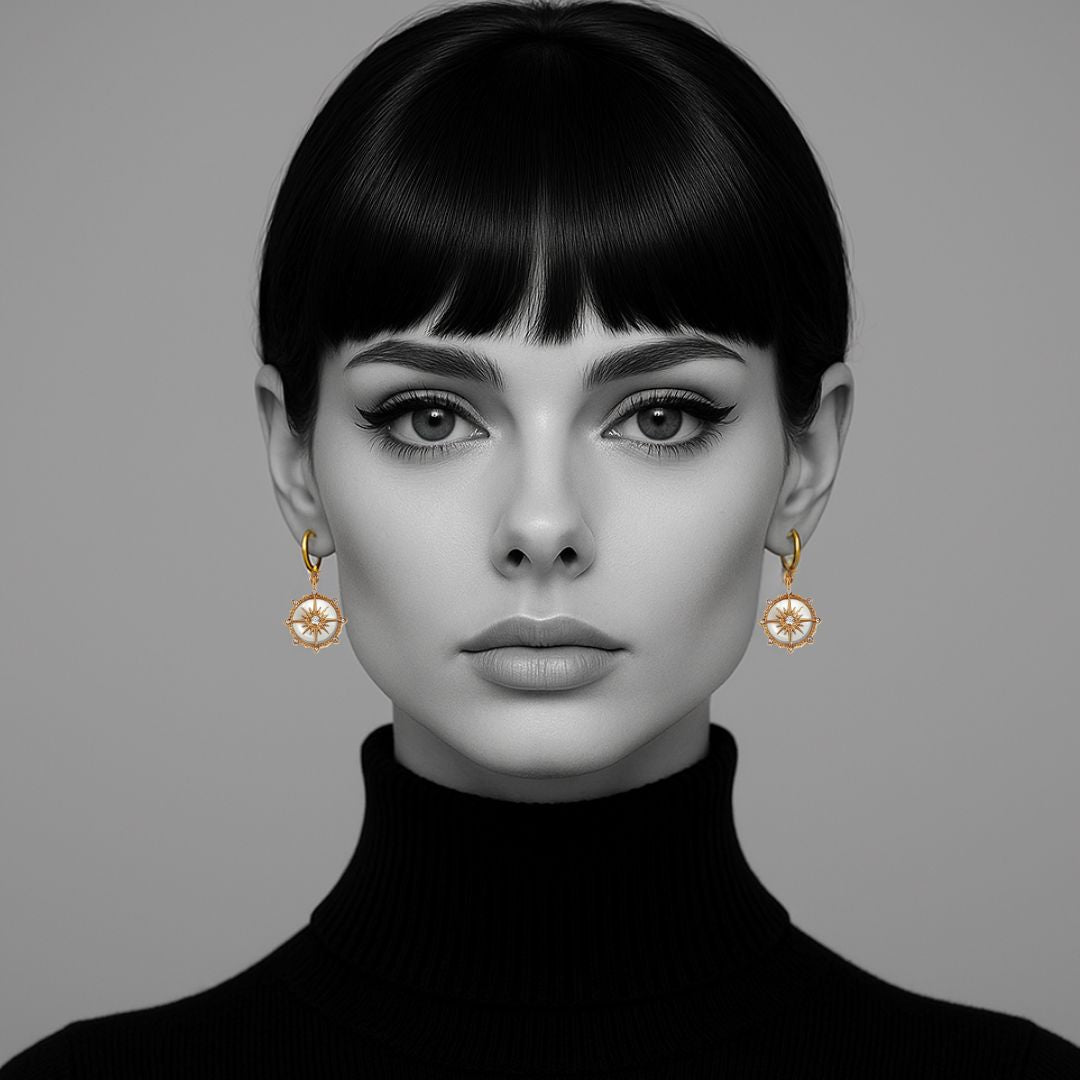 Madeline Mother of Pearl Earrings