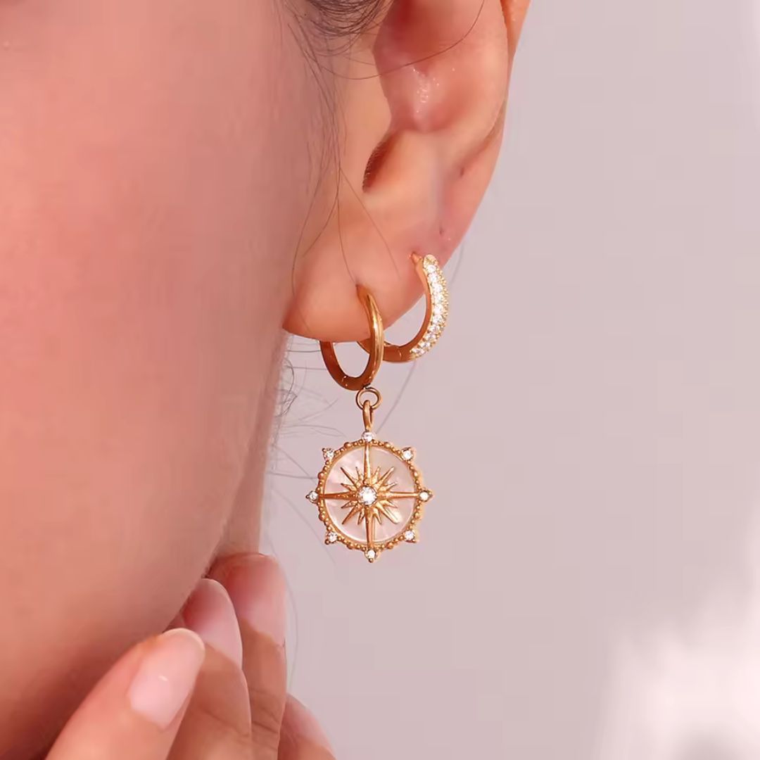 Madeline Mother of Pearl Earrings