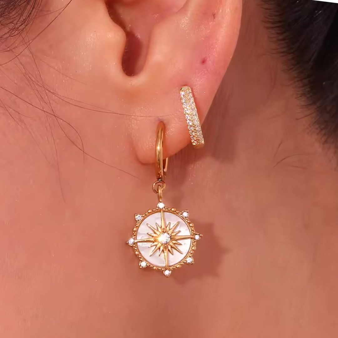 Madeline Mother of Pearl Earrings
