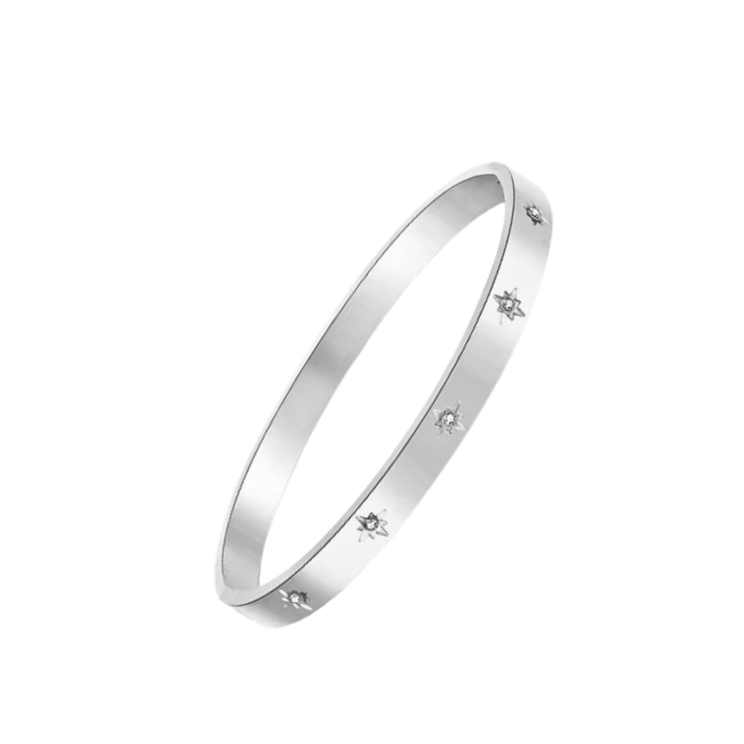 The Supernova Bracelet in Silver