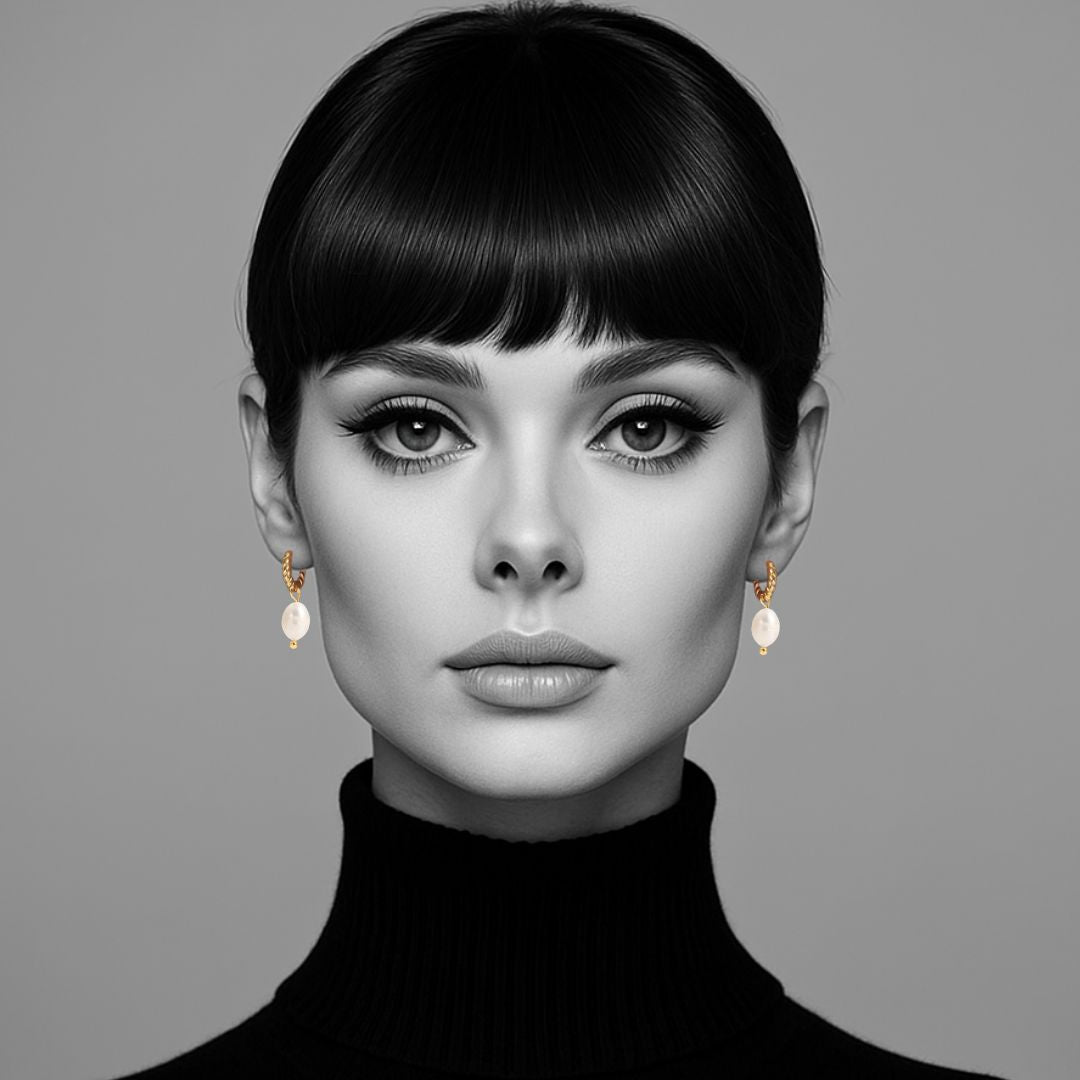 Harper Freshwater Pearl Hoops