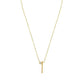 Anthropology Dainty Heart Initial Necklace