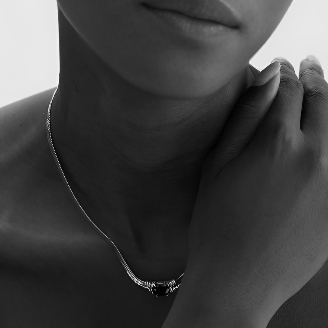 Lauren necklace in silver