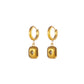 Emilia Star Burst Earrings in Gold