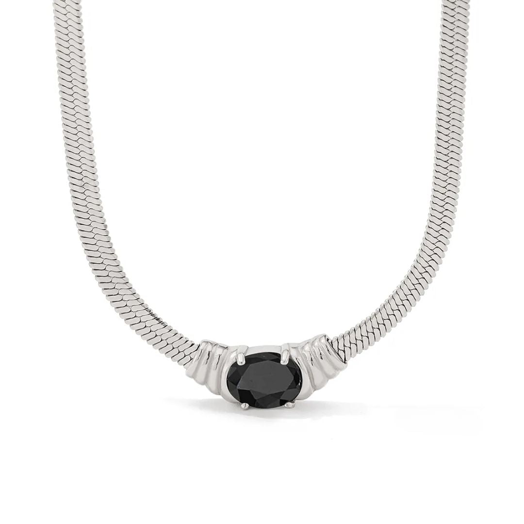 Lauren necklace in silver