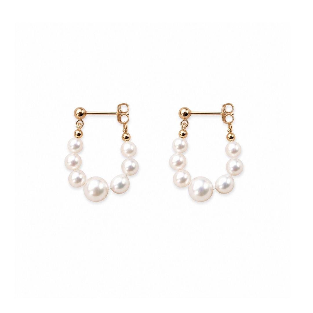 Naya Freshwater Pearl Wrap Earrings