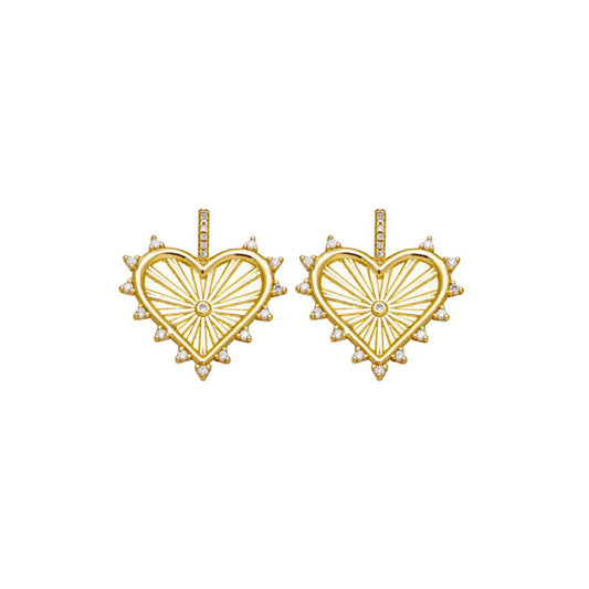 Sabrina Earrings in Gold