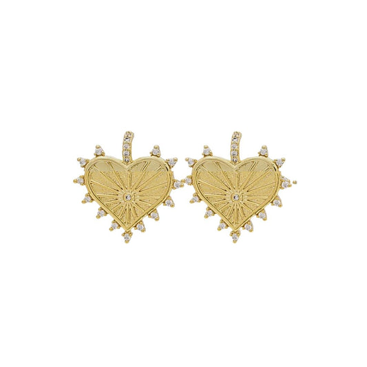 Sabrina Earrings in Gold