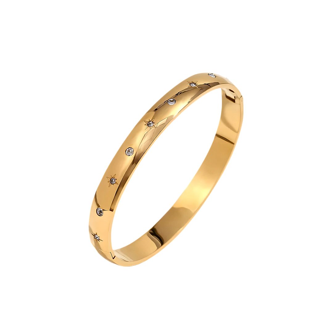 Bella Night Sky Bracelet in Gold