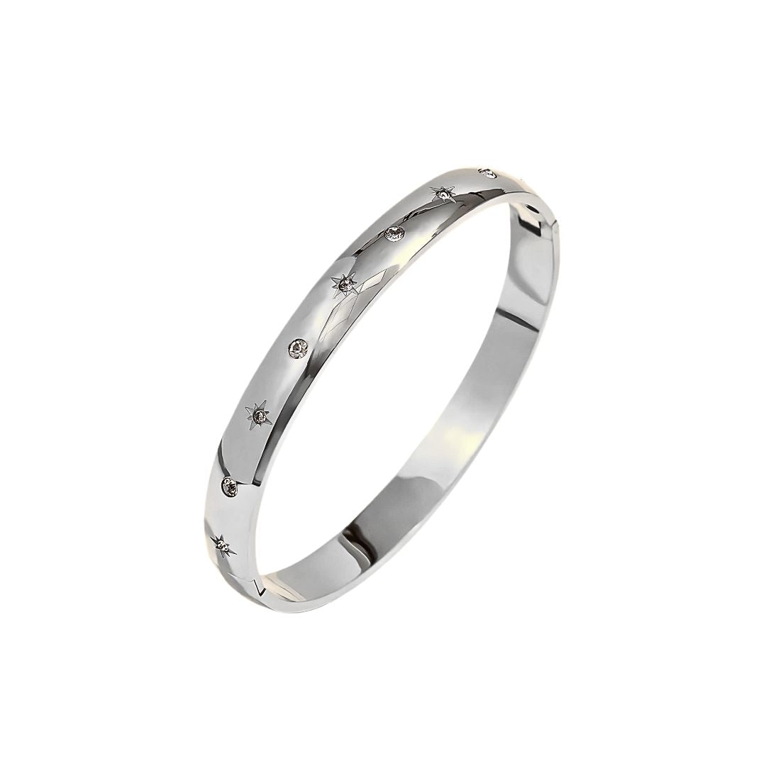 Bella Night Sky Bracelet in Silver