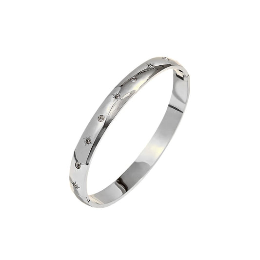 Bella Night Sky Bracelet in Silver