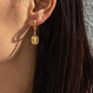 Emilia Star Burst Earrings in Gold