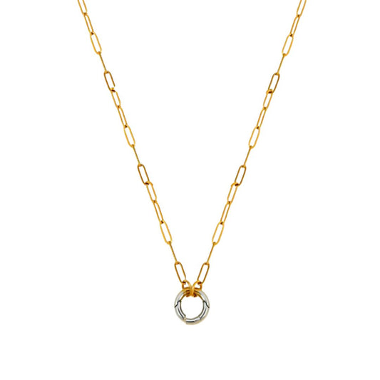 Izzy Mixed Metal Necklace