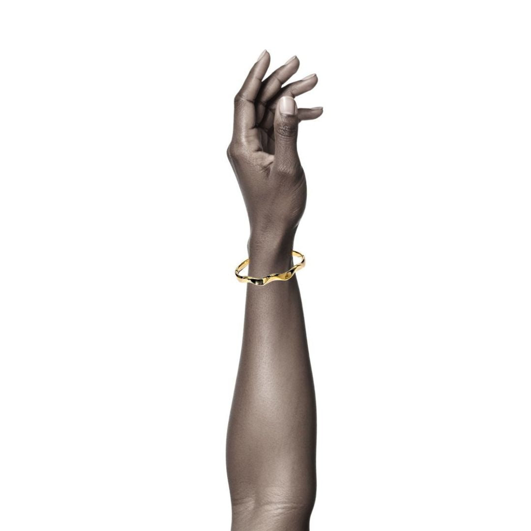 Wave Bracelet in Gold