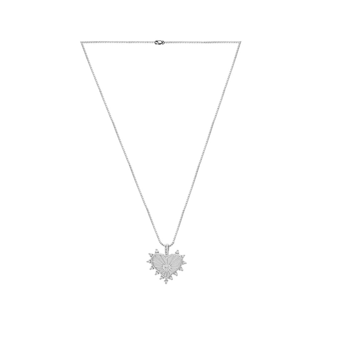 Sabrina Necklace in Silver