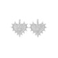 Sabrina Earrings in Silver