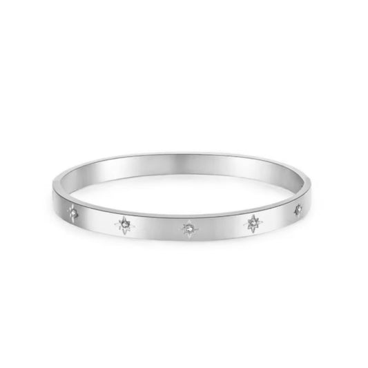 The Supernova Bracelet in Silver