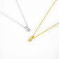 Demi Necklace in Sterling Silver and Gold