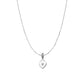 Honey Silver Heart Locket