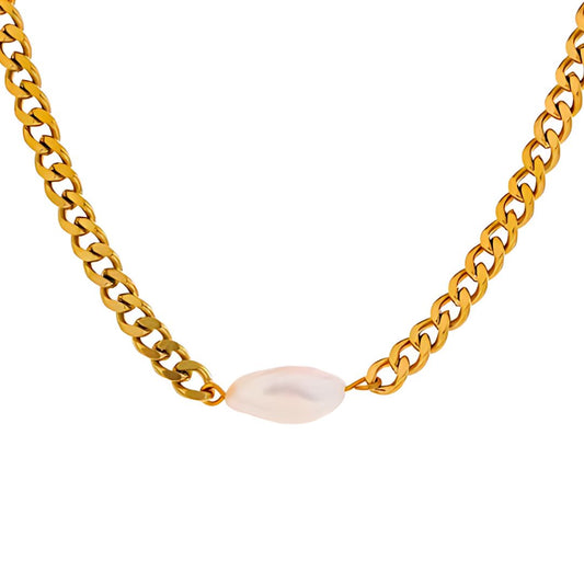 Lara Natural Pearl necklace