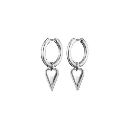 Amour Earrings in Silver