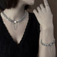 Bronte chain necklace in silver