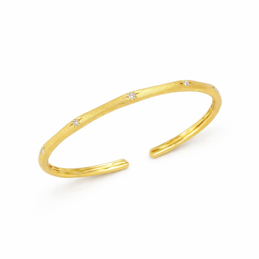 Starry Night Bangle in Gold