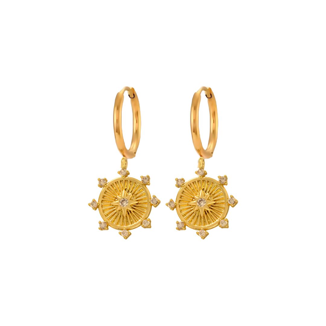 The Ophelia Earrings in Gold
