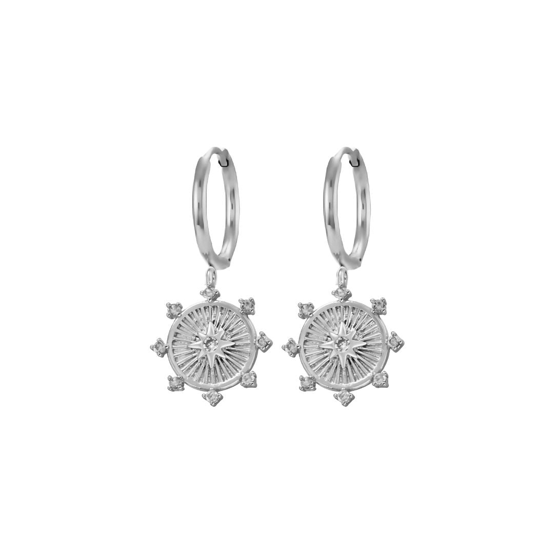 The Ophelia Earrings in Silver