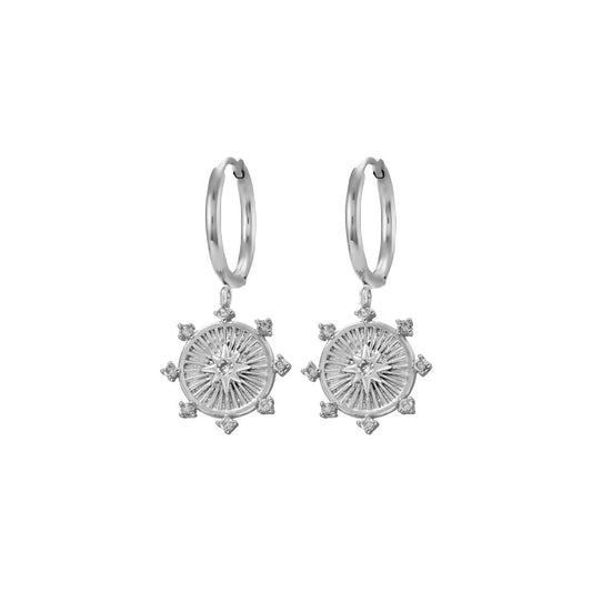 The Ophelia Earrings in Silver