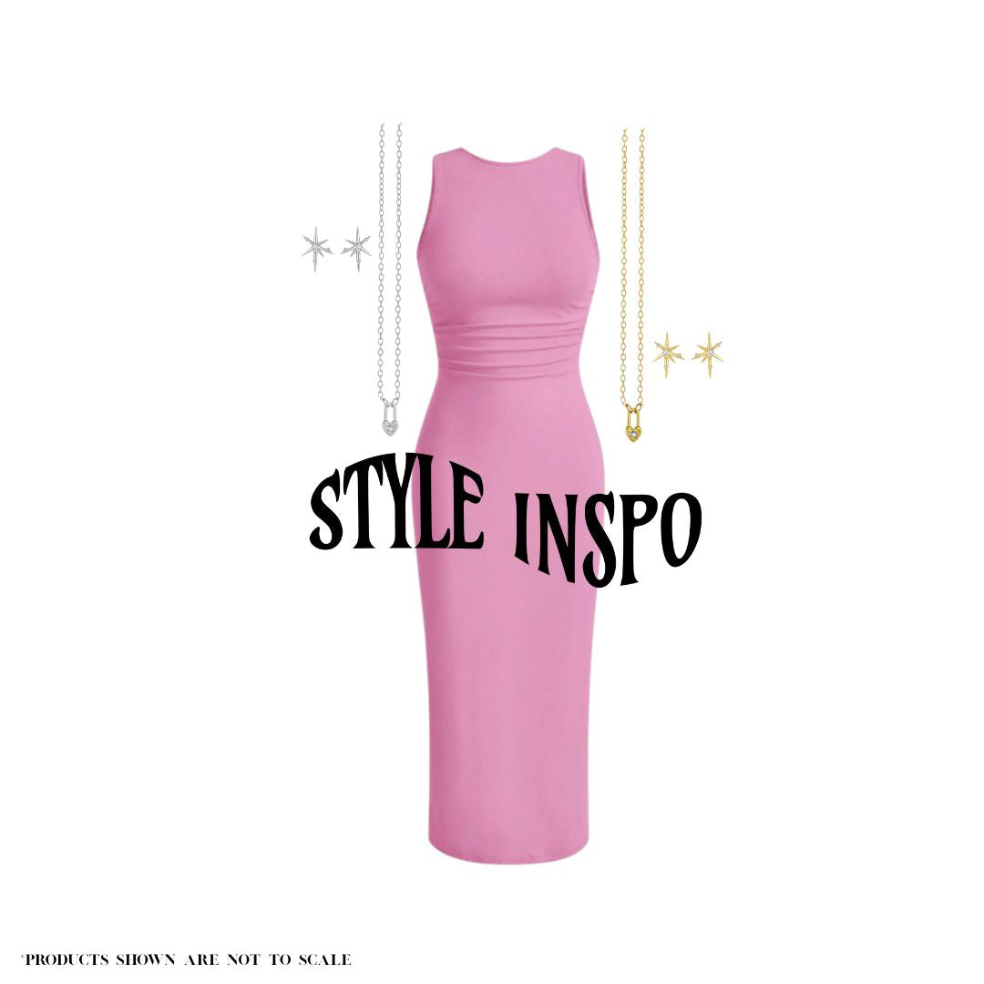 The Beatriz Sterling Silver Starburst Earrings in Gold