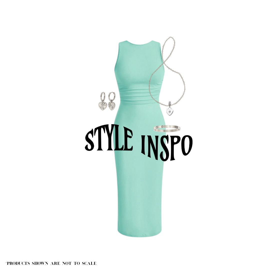 Love Heart Bracelet with Cubic Zirconia in Silver