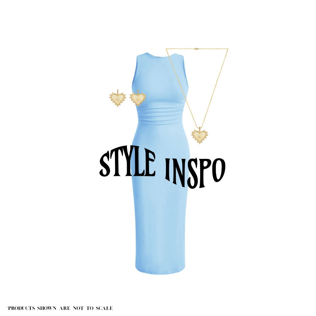 Sabrina Necklace in Gold