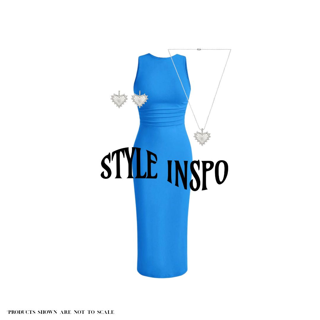 Sabrina Necklace in Silver